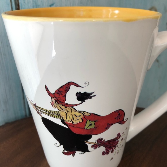 CR Table Other - Halloween mug - adorable witch on one side & “Bewitched & Bewildered” on reverse
